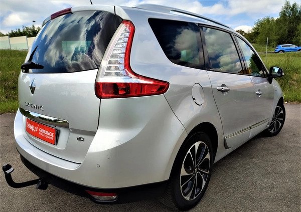 Renault Grand Scenic cena 33800 przebieg: 210000, rok produkcji 2015 z Siechnice małe 631